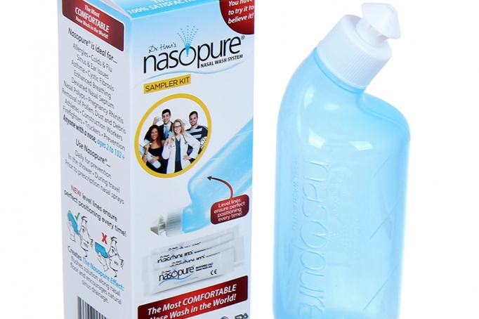Bình Rửa Mũi Xoang Nasopure Sampler Kit 8Oz (240ml)