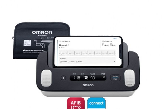 Omron HEM-7530T_Máy đo huyết áp bắp tay tự động + ECG | Complete 