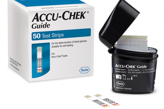 Hộp 50 que thử đường huyết Accu-Chek Guide