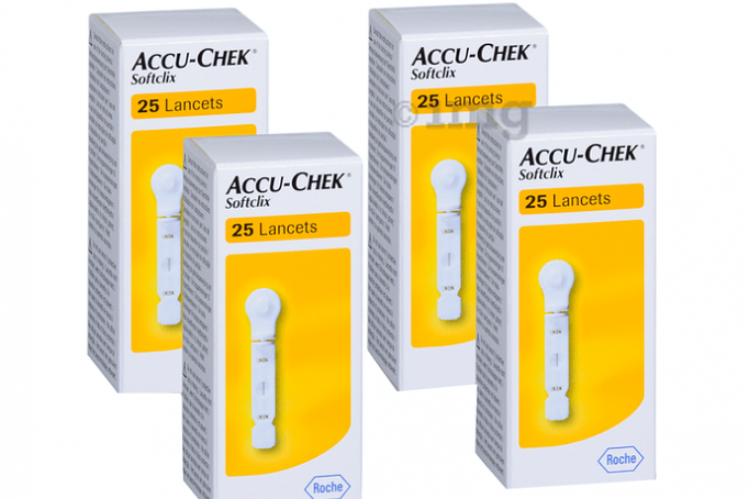 Kim lấy máu cá nhân Accu-Chek Softclix. Hộp 25 kim