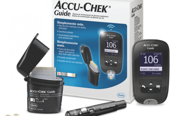 Máy Đo Đường Huyết Accu-Chek® Guide (mmol/L Set)